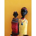 African Tribal Family. 500mm tall. Stunning piece