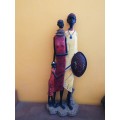 African Tribal Family. 500mm tall. Stunning piece
