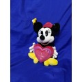 Minnie Mouse DISNEY NICOTOY heart I love U pink 30 cm