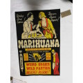 Artwork fabric posters by Austen & Jan- `Marihuana`