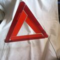 Warning triangle, Size Ideal for Bakkie or SUV. With vinyl leather pouch