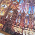 Puzzle: Notre-Dame Basilica, Montreal. Puzzle mounted for a frame