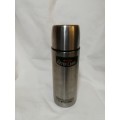 Stainless Steel Double wall Vacuum Flask- Green camel- Vintage