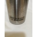 Stainless Steel Double wall Vacuum Flask- Green camel- Vintage