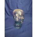 Thick Clear Glass Mannequin Head for Display / Art / Decor- Vintage