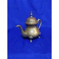 Indian Antique Hand Crafted Brass Teapot