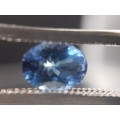 0.82ct natural earth mined Tanzanite, oval cut
