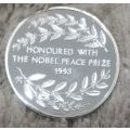 Nelson Mandela 1993 Silver plated coin # On auction Now!!!