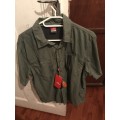 First accent Green camo shirt Large (Worth R1000)100% Orignial