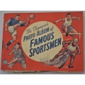 The Champion Photo Album of Famous Sportsmen, sticker, 1950