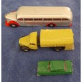 Brekina, MB bus, waste collector truck, Ford Taunus
