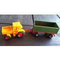 Preisser tractor hO and trailer