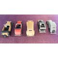 Brekina cars, 5x in scale 1:87, like new