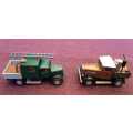 Wiking scale 1:87, own creations, wood burner truck and maintenance truck, like new