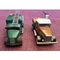 Wiking scale 1:87, own creations, wood burner truck and maintenance truck, like new