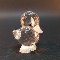 Swarovski Crystal Duck Figurine