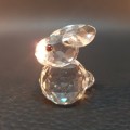 Swarovski Crystal Bunny Figurine