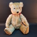 Rare Large Vintage Wirewool Stuffed Disc-jointed Teddy Bear!!!