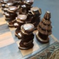 Handcrafted African Wood Chess Set!!!