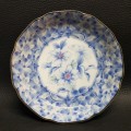 10 Highly Detailed Japanese Blue and White Side Plates (Bis for all)