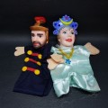 Two Vintage Hand Puppets
