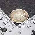 RARE Sterling Silver 1882 One Shilling