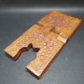 Detailed Hand Crafted Rosewood Middle Eastern Book Rest