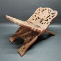 Hand Crafted Highly Detailed Oriental Book Rest