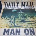 RARE!!! Official "Rand Daily Mail" Moon Landing Poster 1969!!!