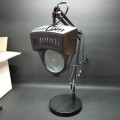 Original Magnifying Lamp on Adjustable Metal Stand (Working. Like New)