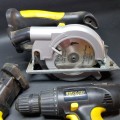 Complete 18v Battery Operated Impact DIY Tool Solution (Sander, Drill, Saw)
