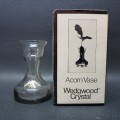 Original Wedgwood Crystal Acorn Vase!!!