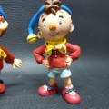 Two Highly Collectible Hard Plastic Noddy Figures!!! (Two Sets Available)