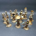 Massive Hand Crafted Metal African Figure Collection