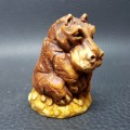 RARE Detailed Hand Painted Gala Star Co African Hippo