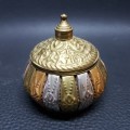 Highly Decorative Vintage Middle Eastern Metal Opium Box!!!