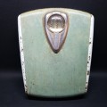 RARE 1930's Borg Chrome and Enamel Bathroom Scale!!!