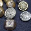 Large Military Button Collection!!!