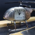 Collectible Boxed Metal Helicopter Clock!!!