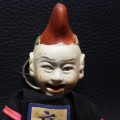 RARE Oriental Small Porcelain Puppet With Moving Tongue!!!