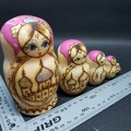 Detailed Hand Painted 5 Level Russian Nesting Doll!!!