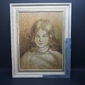 Framed Original E Kruger Oil on Canvas (600mm x 400mm)