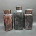Three Large Antique Bottles