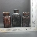 Three Large Antique Bottles