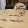 Collectible Studio Glass Lion Paperweight!!!