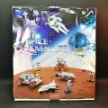 Highly Collectible Space Adventures Model Kit and Moon Surface!!!