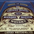Framed Vintage Chivas Regal Blended Scotch Whisky Bar Mirror