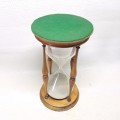 RARE!!! Large Wood Cased Hour Glass Timer!!! (Perfect Condition)