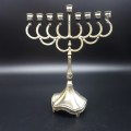Delicate Thin Candle Silver-plate Candelabra