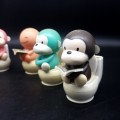 RARE!! Vintage Sun-powered "Monkey Business" Bobble Head Collection!!!!